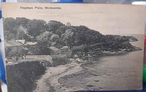 Buy & Sell Thatto Heath Saint Helens - Photos for Antique heysham point morecombe postcard