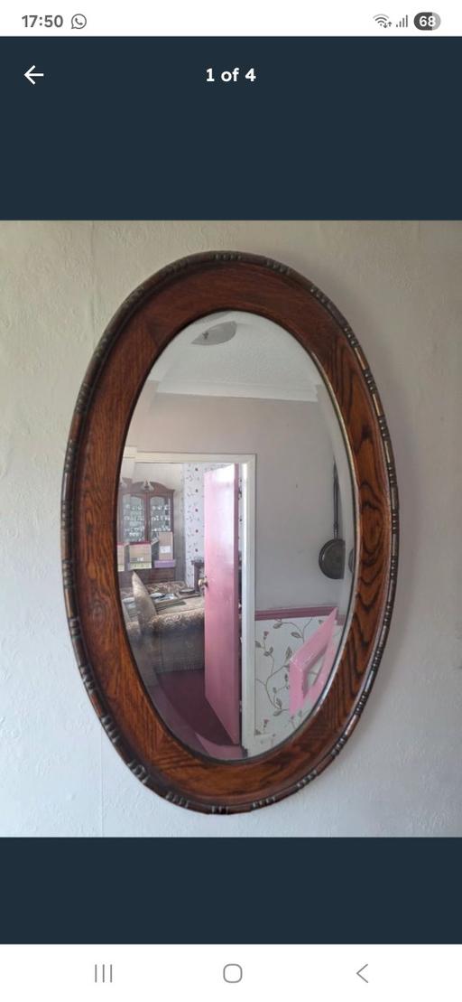 Buy & Sell Bilston Wolverhampton - Photos for vintage 1920's mirror