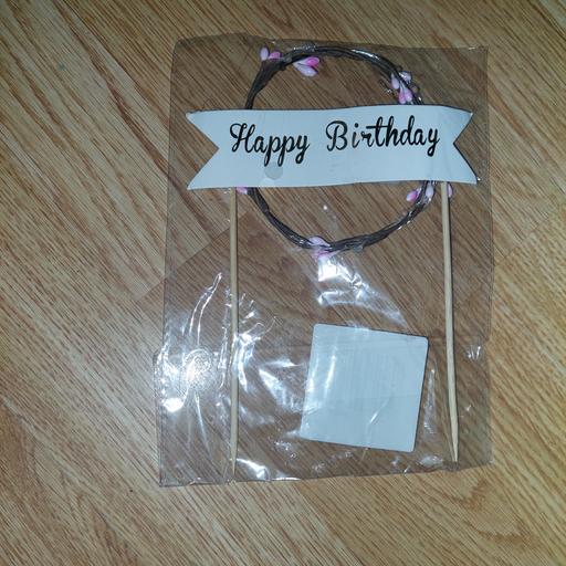 Buy & Sell Ocker Hill Sandwell - Photos for Happy birthday led cake toppers pink