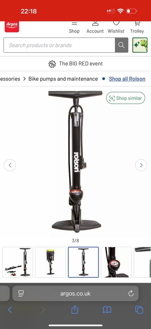 Buy & Sell Tylorstown Rhondda Cynon Taf - Photos for Rolson Bicycle Pump