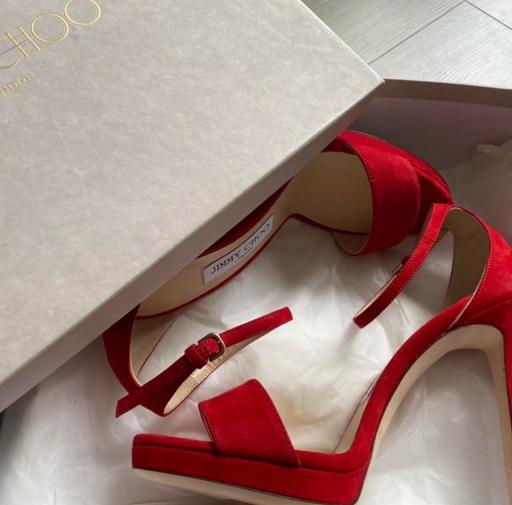 Buy & Sell Hammersmith and Fulham West London - Photos for Red Jimmy Choo Sandal size 5 - never worn