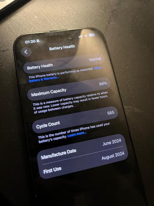 Buy & Sell Rowley Regis Sandwell - Photos for iPhone 15 Pro 128GB Black titanium