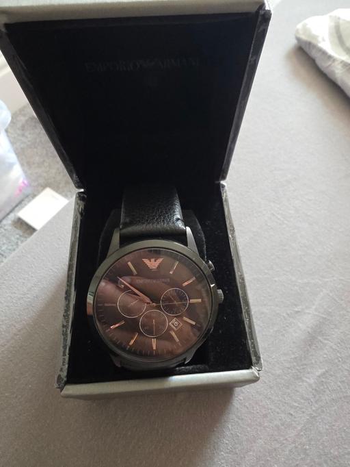 Buy & Sell Sparkhill Birmingham - Photos for emporio Armani mint condition watch black
