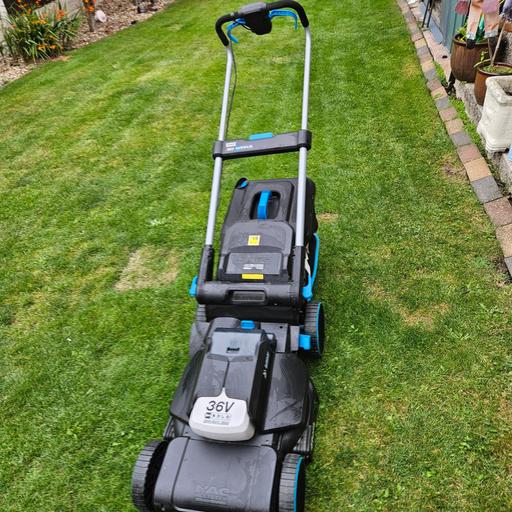 Buy & Sell Worksop Bassetlaw - Photos for Mac allister 36v battery lawnmower