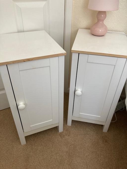 Buy & Sell Halesowen Dudley - Photos for 2 x Ikea bedside cupboards/cahinets