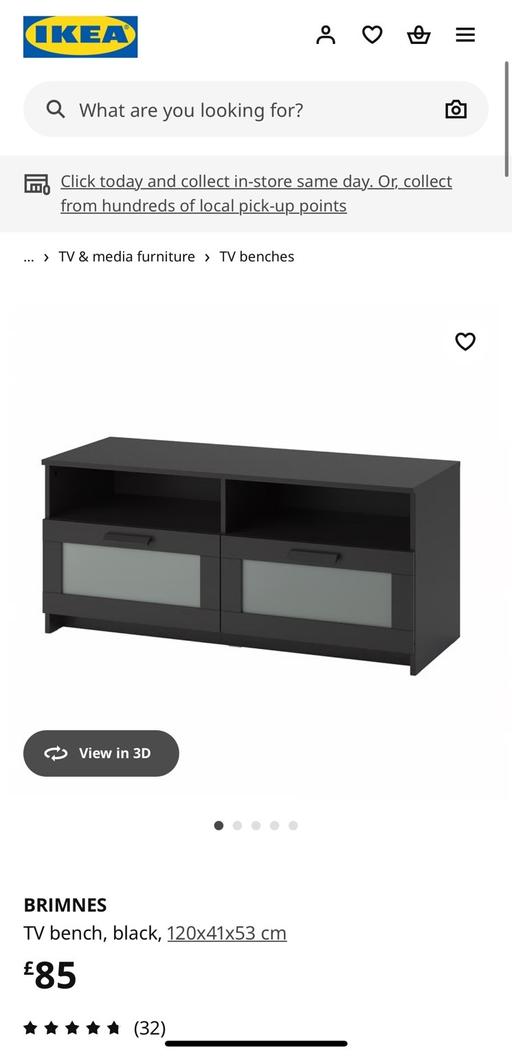 Buy & Sell Brentford Hounslow - Photos for IKEA Brimnes TV unit - Used
