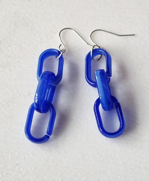 Buy & Sell Liverpool Knowsley - Photos for Blue Paperchain Link Earrings