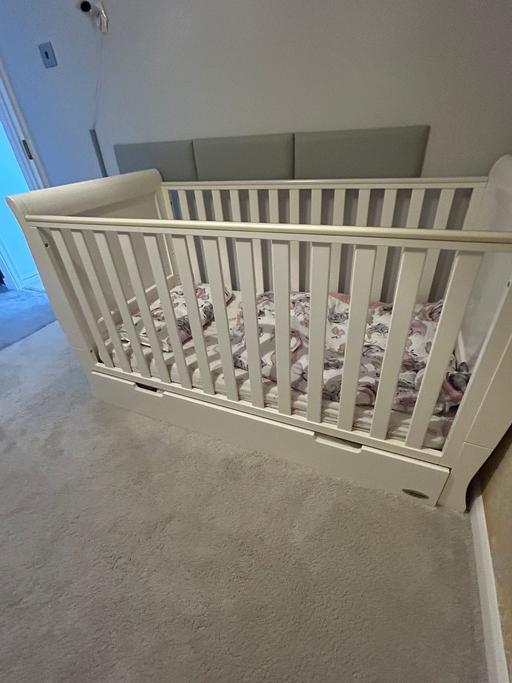Buy & Sell Burbage Hinckley and Bosworth - Photos for OBaby Cot Bed 140 x 70 cm with mattress