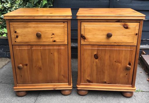 Buy & Sell Yardley Birmingham - Photos for PAIR OF PINE BEDSIDE CABINETS