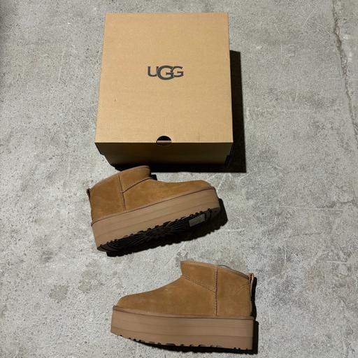 Buy & Sell Upton Park East London - Photos for UGG PLATFORM ULTRA MINI CHESTNUT