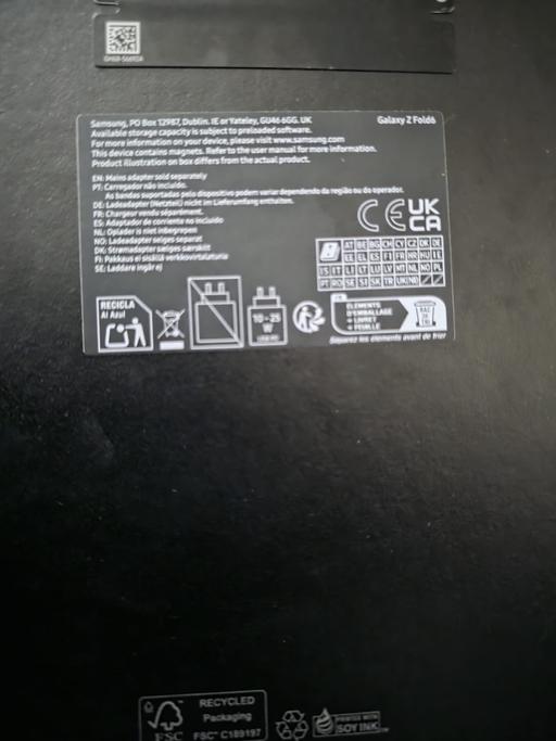 Buy & Sell Edgbaston Birmingham - Photos for Galaxy Z fold 6 mobile phone (brand new)