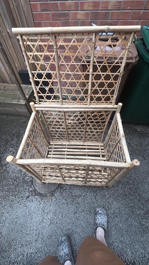 Buy & Sell Walthamstow East London - Photos for X2 large bamboo crates. Selling as a pair