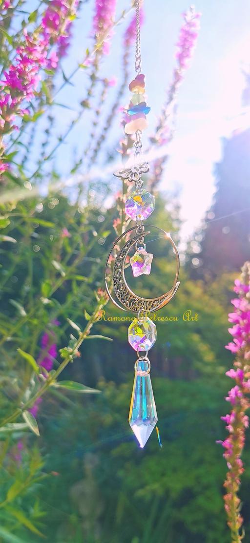 Buy & Sell Wylde Green Birmingham - Photos for 🌑Moon Chakra Mixed Crystals Suncatcher