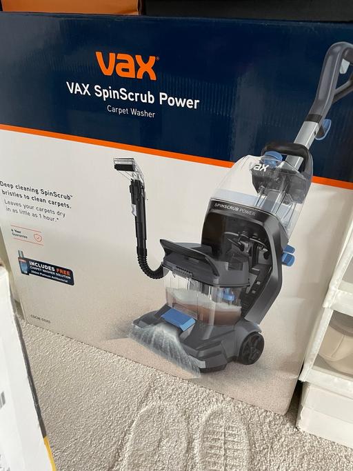 Buy & Sell Limehouse East London - Photos for Vax Spin Scrub Power Carpet Washer