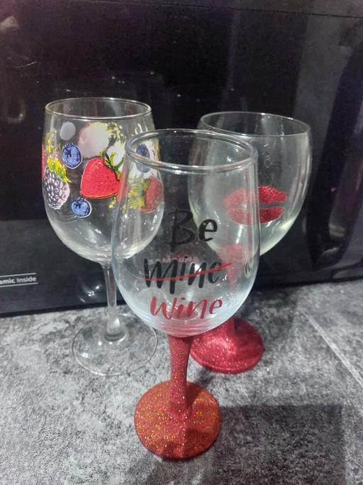 Buy & Sell Widnes Halton - Photos for 3 wine glasses