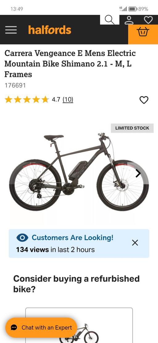 Buy & Sell Mayhill Swansea - Wales - Photos for Carrera vengeance E shimano
