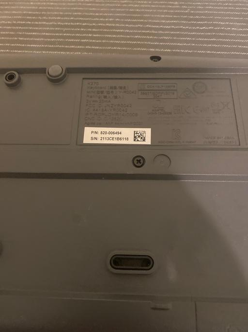 Buy & Sell West Norwood South East London - Photos for Logitech Wireless Keyboard -Full size black