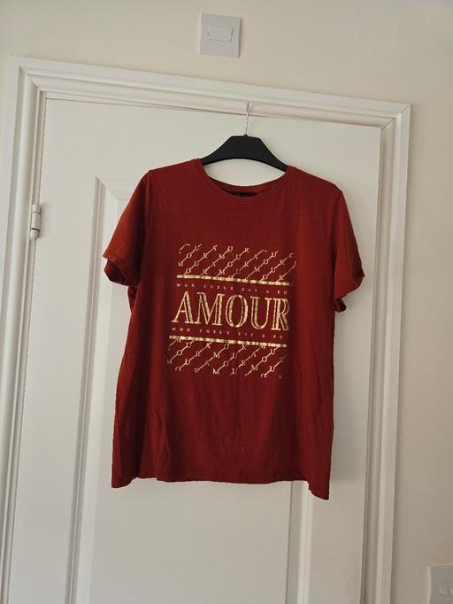 Buy & Sell Oldbury Sandwell - Photos for New Look AMOUR t shirt 👕 uk16