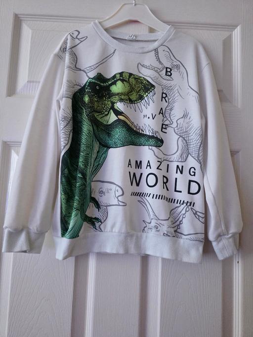 Buy & Sell Blackpool Town Centre Blackpool - Photos for Dinosaur sweatshirt age 9-10 yrs