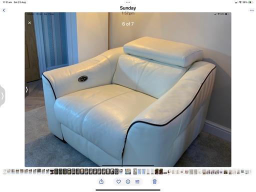Buy & Sell Morgantown Merthyr Tydfil - Wales - Photos for Furniture Village ELIXER 7ft Sofa and Chair