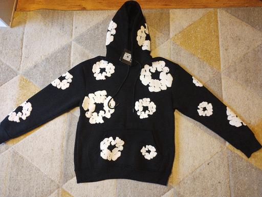 Buy & Sell Market Deeping Peterborough - Photos for DENIM TEARS BLACK HOODIE