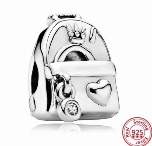 Buy & Sell Heaton Mersey Stockport - Photos for Silver Travel backpack Charm S925 fit Pandora