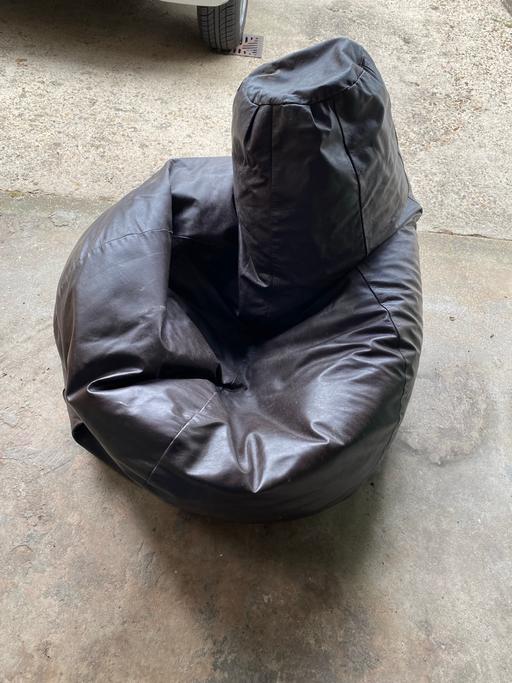 Buy & Sell Hove Brighton - Photos for Leather Bean Bag