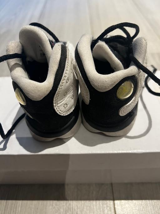 Buy & Sell Crews Hill North London - Photos for Black and white Jordan 13s without box