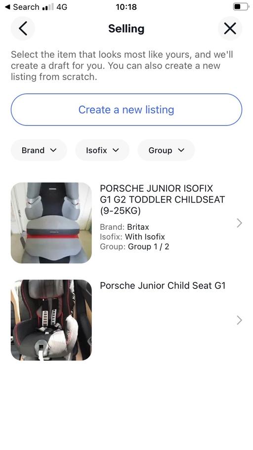 Buy & Sell South Kensington South West London - Photos for Porsche car seats
