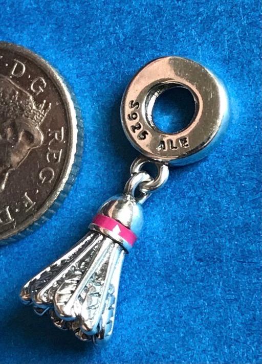 Buy & Sell Didsbury Manchester - Photos for Silver Badminton Charm S925 fits Pandora