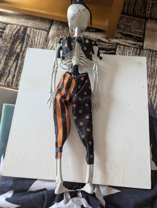 Buy & Sell Georgetown Blaenau Gwent - Photos for 🎃 Halloween medium clown Skelton in orange/b