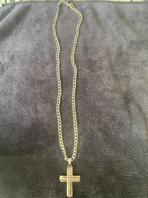 Buy & Sell Woodford Park Industrial Estate Cheshire West and Chester - Photos for Cross pendant + 24inch curbed chain