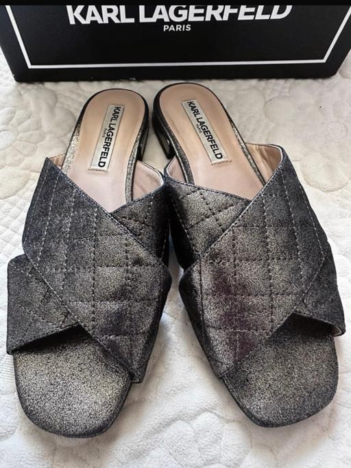 Buy & Sell Freston Babergh - Photos for Karl LAGERFELD slip on mules