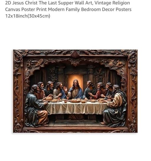 Buy & Sell Brierton Hartlepool - Photos for 2d Jesus Christ wall art