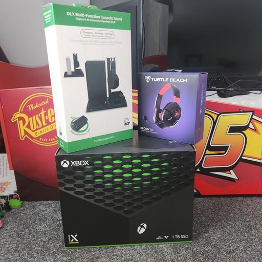Buy & Sell Liverpool Knowsley - Photos for XBOX Series X 1TB, Stand & Turtle Beach HS