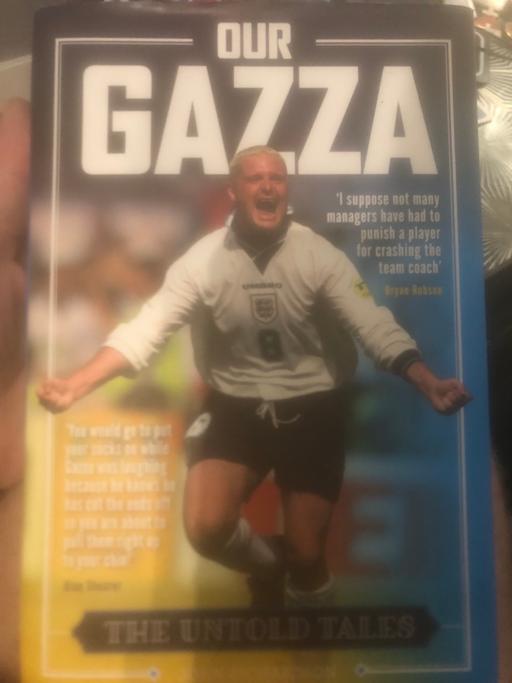 Buy & Sell Leamore Walsall - Photos for Hard back book. Our Gazza. Paul Gascoigne.