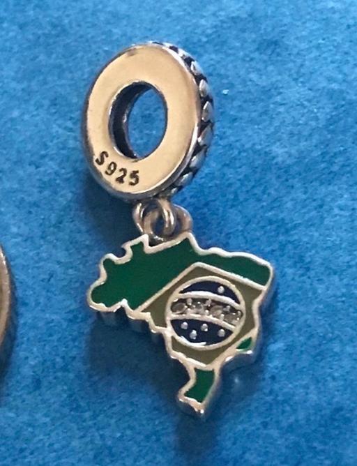 Buy & Sell Didsbury Manchester - Photos for Silver Brazil Charm S925 fits Pandora