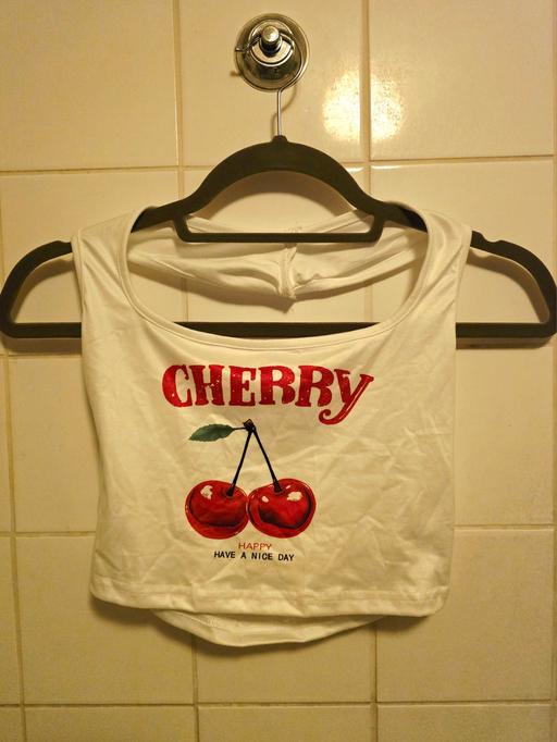 Buy & Sell Maze Hill South East London - Photos for Women's Letter Cherry Print Over Neck Strap C
