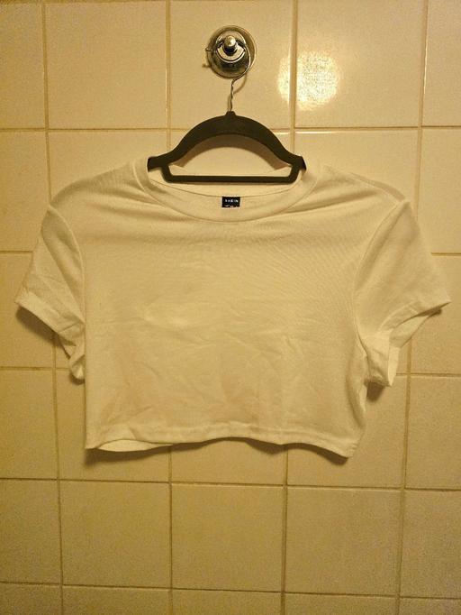 Buy & Sell Greenwich South East London - Photos for Shein Plain White Crop Top Brand New With Tag