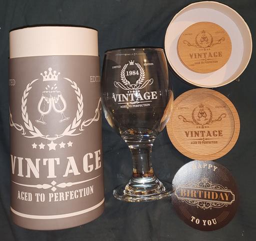 Buy & Sell Burton Latimer North Northamptonshire - Photos for 1984 beer glass