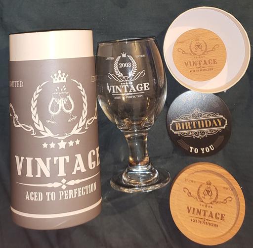Buy & Sell Burton Latimer North Northamptonshire - Photos for 2003 beer glass