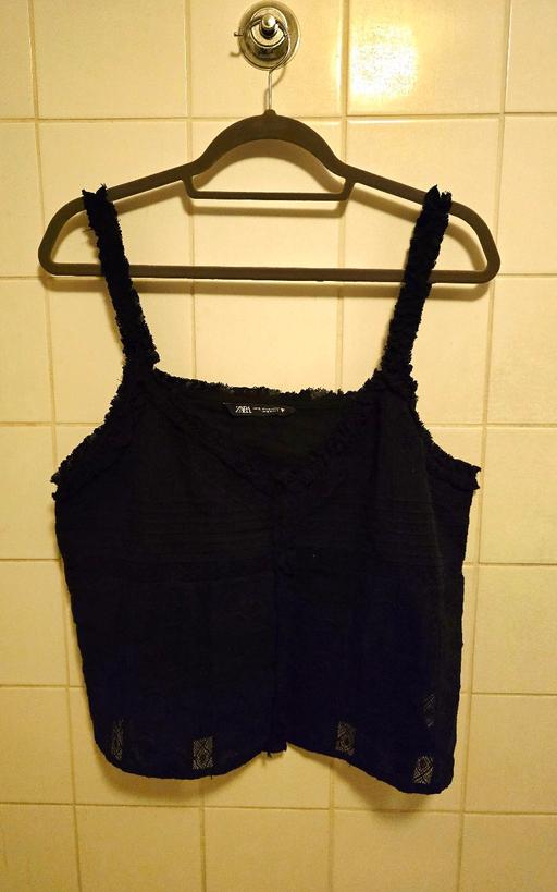 Buy & Sell Greenwich South East London - Photos for Zara Pintuck Crop Top Brand New With Tags