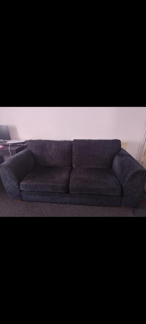 Buy & Sell Tonbridge Tonbridge and Malling - Photos for black sofa two large seater