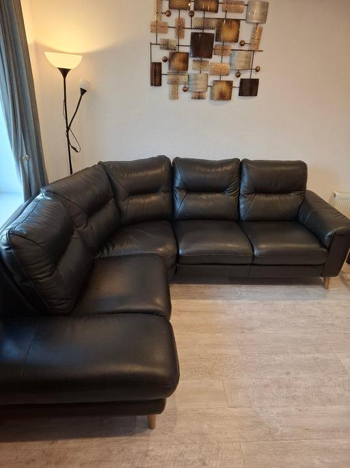 Buy & Sell Bowes Park North London - Photos for Real leather sofa from DFS