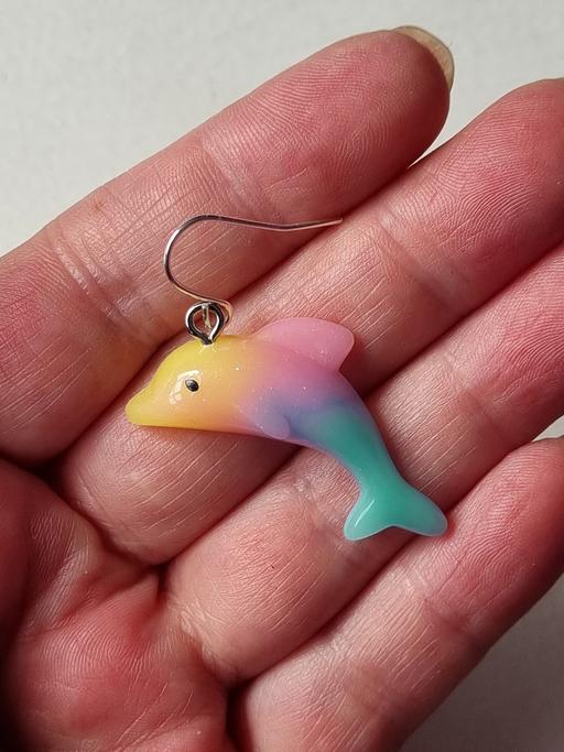 Buy & Sell Liverpool Knowsley - Photos for Opaque Resin Dolphin Earrings