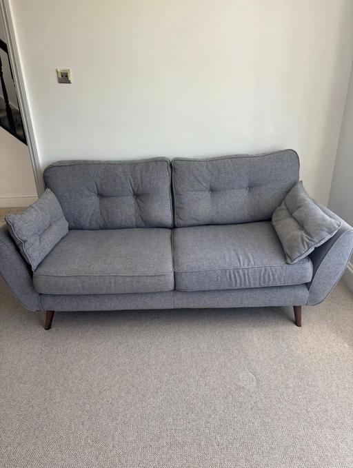 Buy & Sell Camp Hill Birmingham - Photos for 2 x French Connection Zinc 3 seater sofa’s