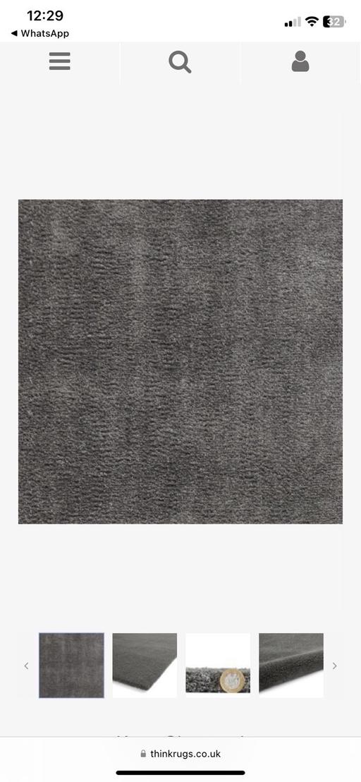 Buy & Sell Ilford Redbridge - Photos for Charcoal Rug