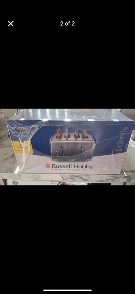 Buy & Sell Sandfield Park Liverpool - Photos for Russell Hobbs toaster new still in packaging