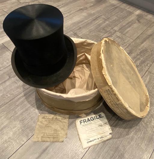 Buy & Sell Eltham South East London - Photos for Vintage Christy’s Silk Top Hat & Original Box
