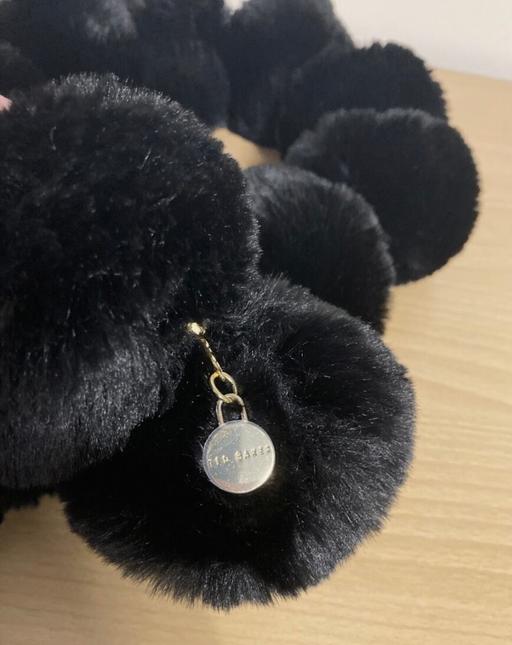 Buy & Sell Gretton North Northamptonshire - Photos for TED BAKER BLACK FAUX FUR POM POM SCARF